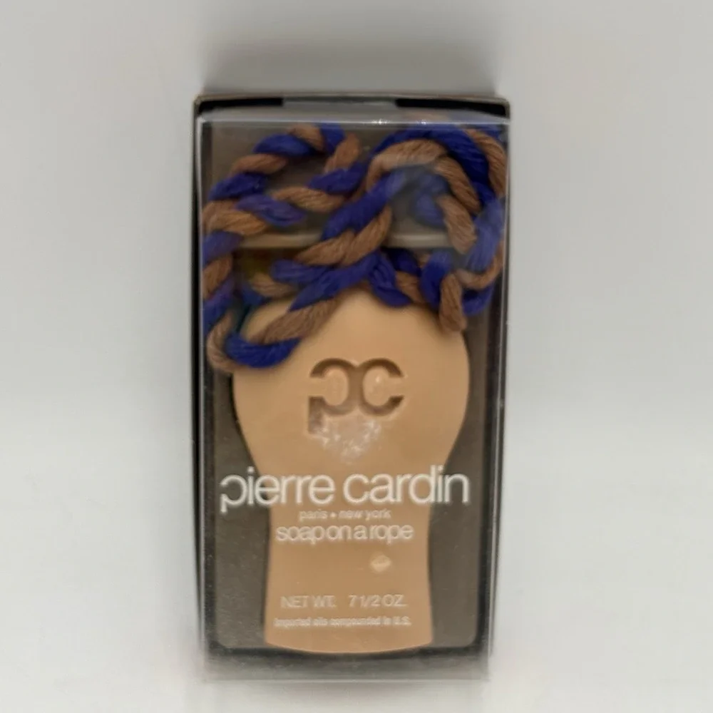 VTG NIB Pierre Cardin Fragrance Soap on Rope 7.5 Oz